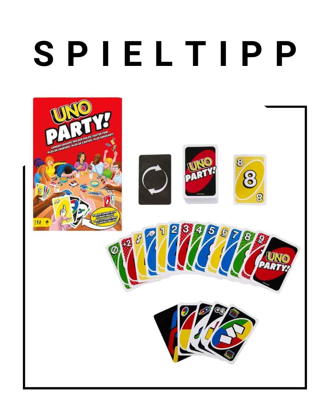 Spieltipp UNO party